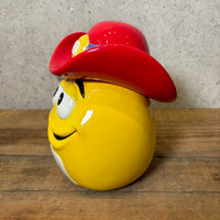 陶器ポット　【M&M‘s(エムアンドエムズ)】　小物入れ　ヴィンテージインテリア