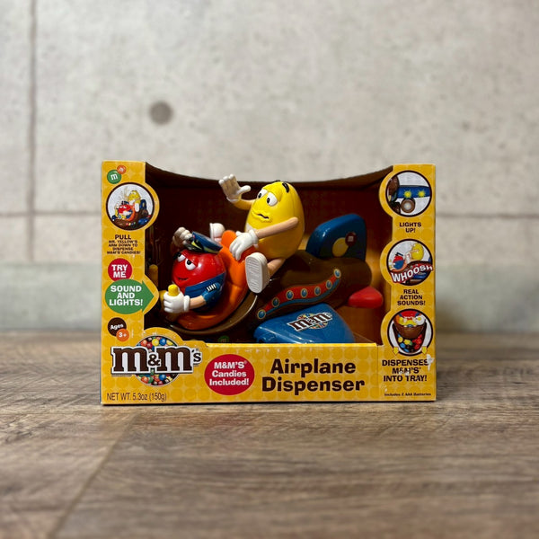 ディスペンサー 【M&M'S（エムアンドエムズ）】AIRPLANE　飛行機　アメトイ　インテリア