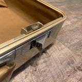 アタッシュケース　トランク　スーツケース　ZERO HALLIBURTON Briefcase　シャンパンゴールド　ヴィンテージ