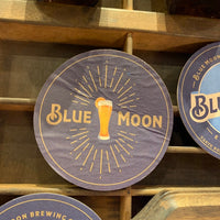 ブルームーンデコ　BLUE MOON　サインボード　看板　ウォールデコ　創作品　ヴィンテージ　