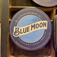 ブルームーンデコ　BLUE MOON　サインボード　看板　ウォールデコ　創作品　ヴィンテージ　