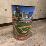 BUSCH STADIUM　MLB　ST. LOUIS CARDINALS　トラッシュ缶　ダクトボックス　ゴミ箱　バケツ　メタル　ヴィンテージ