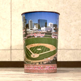 BUSCH STADIUM　MLB　ST. LOUIS CARDINALS　トラッシュ缶　ダクトボックス　ゴミ箱　バケツ　メタル　ヴィンテージ