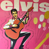 ポスター額装【Elvis Presley（エルヴィス・プレスリー）】1967年 映画『Double Trouble（ダブル・トラブル）』ヴィンテージ