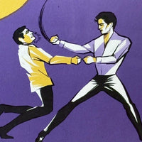ポスター額装【Elvis Presley（エルヴィス・プレスリー）】1967年 映画『Double Trouble（ダブル・トラブル）』ヴィンテージ