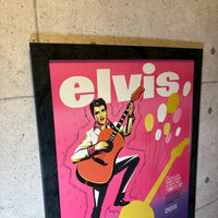 ポスター額装【Elvis Presley（エルヴィス・プレスリー）】1967年 映画『Double Trouble（ダブル・トラブル）』ヴィンテージ