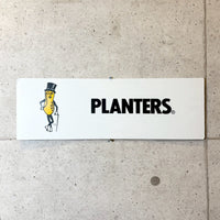 サインプレート【Mr.PEANUT(ミスターピーナッツ)】 The Planters Peanut Compan 看板 販促用 ヴィンテージ