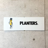 サインプレート【Mr.PEANUT(ミスターピーナッツ)】 The Planters Peanut Compan 看板 販促用 ヴィンテージ