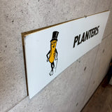サインプレート【Mr.PEANUT(ミスターピーナッツ)】 The Planters Peanut Compan 看板 販促用 ヴィンテージ