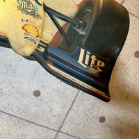 電飾看板【Miller Lite（ミラーライト）】 Team Penske インディカー レーシング サインライト 立体 ヴィンテージ