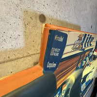 電飾看板【Miller Lite（ミラーライト）】 Team Penske インディカー レーシング サインライト 立体 ヴィンテージ