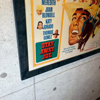 ポスター額装【ELVIS PRESLEY（エルヴィス・プレスリー）】映画『Stay Away, Joe』1968 ヴィンテージ