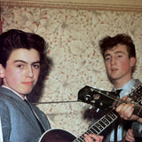 ポスター額装【THE BEATLES（ザ・ビートルズ）】初期ショット アートフォト ヴィンテージ