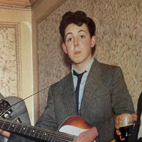 ポスター額装【THE BEATLES（ザ・ビートルズ）】初期ショット アートフォト ヴィンテージ