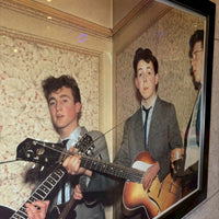 ポスター額装【THE BEATLES（ザ・ビートルズ）】初期ショット アートフォト ヴィンテージ