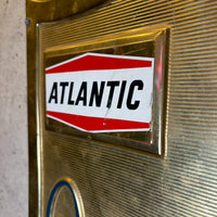 ガスポンププレート　【ATLANTIC IMPERIAL 】　メタルサイン　ヴィンテージ看板