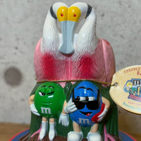 貯金箱【M&M’s（エムアンドエムズ）】Wild Adventures Endangered Wildlife Coin Bank「Roseate Spoonbills（ローズアトヘラサギ）」 ヴィンテージ