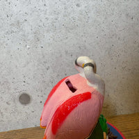 貯金箱【M&M’s（エムアンドエムズ）】Wild Adventures Endangered Wildlife Coin Bank「Roseate Spoonbills（ローズアトヘラサギ）」 ヴィンテージ