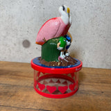 貯金箱【M&M’s（エムアンドエムズ）】Wild Adventures Endangered Wildlife Coin Bank「Roseate Spoonbills（ローズアトヘラサギ）」 ヴィンテージ