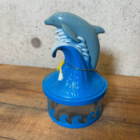 貯金箱【M&M’s（エムアンドエムズ）】Wild Adventures Endangered Wildlife Coin Bank「Pan Tropical Spotted Dolphin」 ※箱なし ヴィンテージ