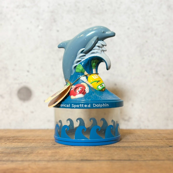 貯金箱【M&M’s（エムアンドエムズ）】Wild Adventures Endangered Wildlife Coin Bank「Pan Tropical Spotted Dolphin」 ※箱なし ヴィンテージ