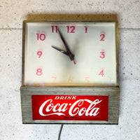 ヴィンテージライトクロック【Coca-Cola(コカ・コーラ)】時計 SYNCHRON ヴィンテージ