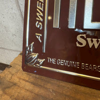 エンボスメタルサイン【HERSHEY'S(ハーシーズ)】BAR TIN　ブリキ看板　サインプレート　エンボス加工　ヴィンテージ