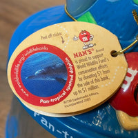 貯金箱【M&M’s（エムアンドエムズ）】Wild Adventures Endangered Wildlife Coin Bank「Pan Tropical Spotted Dolphin」 ※箱なし ヴィンテージ