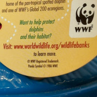 貯金箱【M&M’s（エムアンドエムズ）】Wild Adventures Endangered Wildlife Coin Bank「Pan Tropical Spotted Dolphin」 ※箱なし ヴィンテージ