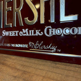 エンボスメタルサイン【HERSHEY'S(ハーシーズ)】BAR TIN　ブリキ看板　サインプレート　エンボス加工　ヴィンテージ