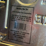 エンボスメタルサイン【HERSHEY'S(ハーシーズ)】BAR TIN　ブリキ看板　サインプレート　エンボス加工　ヴィンテージ