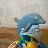 貯金箱【M&M’s（エムアンドエムズ）】Wild Adventures Endangered Wildlife Coin Bank「Pan Tropical Spotted Dolphin」 ※箱なし ヴィンテージ