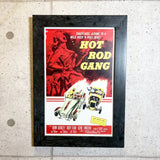映画ポスター　【Hot Rod Gang（ホットロッドギャング）】　1958年　ヴィンテージポスター