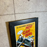 映画ポスター　【Hot Car Girl（ホット・カー・ガール）】　1958年　ヴィンテージポスター