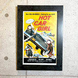 映画ポスター　【Hot Car Girl（ホット・カー・ガール）】　1958年　ヴィンテージポスター