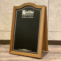 看板　黒板　ブラックボード　ketel one　ケテルワン　卓上