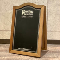 看板　黒板　ブラックボード　ketel one　ケテルワン　卓上