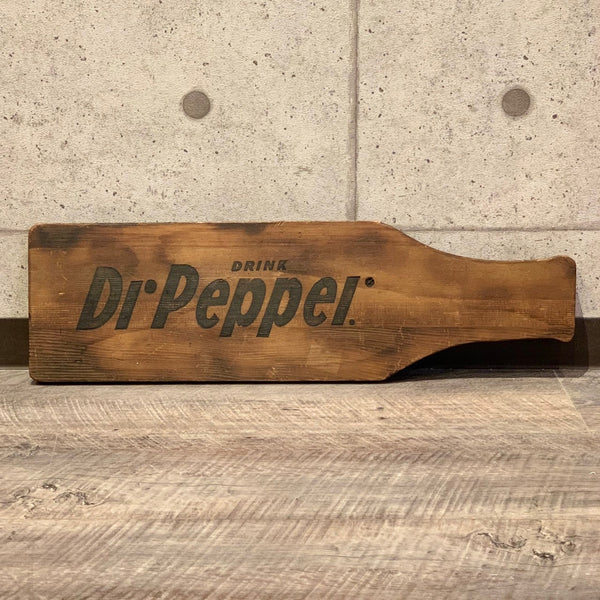 Wood sign　ウッドサイン　ボード　看板　Dr.Pepper　ドクターペッパー　ヴィンテージ