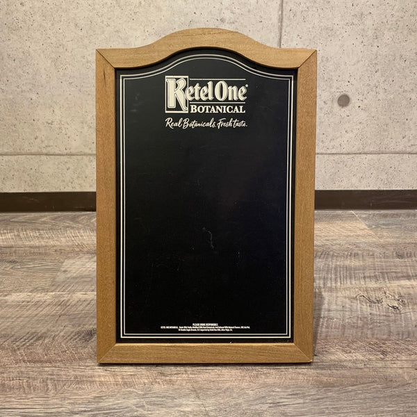 看板　黒板　ブラックボード　ketel one　ケテルワン　卓上