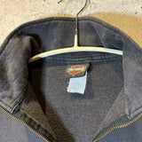 ヴィンテージ ハーフジップスウェット　【Harley-Davidson(Harley・ダヴィッドソン)】　ディーラーモデル　古着