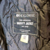 スタジアムジャケット　【 Holloway（ホロウェイ） 】　ワイドシルエット スタジャン　古着
