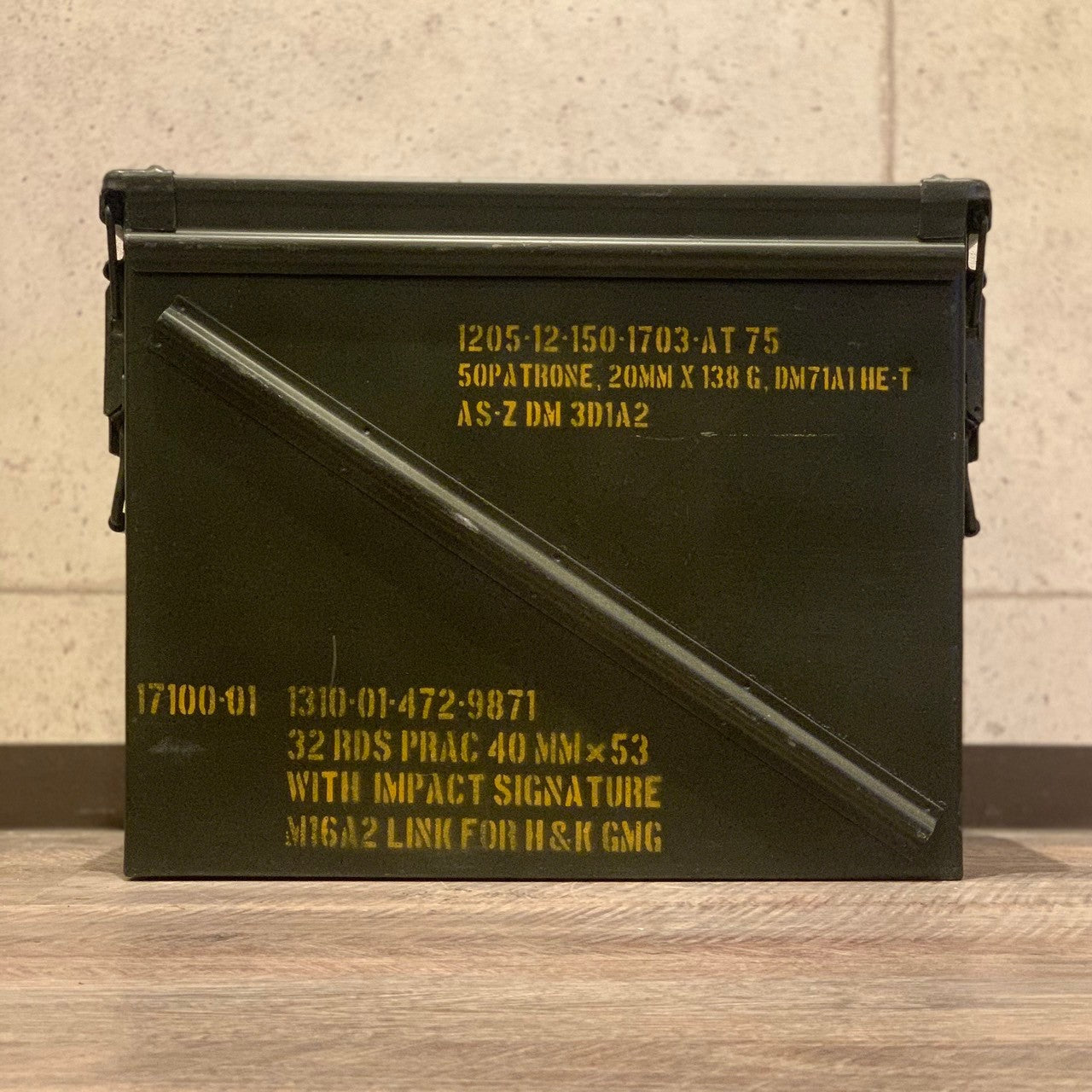 最終価格　ビンテージ　Ammo box アメリカ軍物　 ミリタリーボックス 楽天スーパーセール】 最終価格 ビンテージ ミリタリーボックス