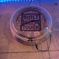 品番0639 FORD BUILT TOUGH ネオン クロック 時計 千葉店