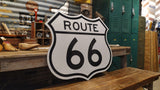 品番1342　ロードサイン　ROUTE66　トラフィックサイン　看板　標識　ヴィンテージ　千葉店