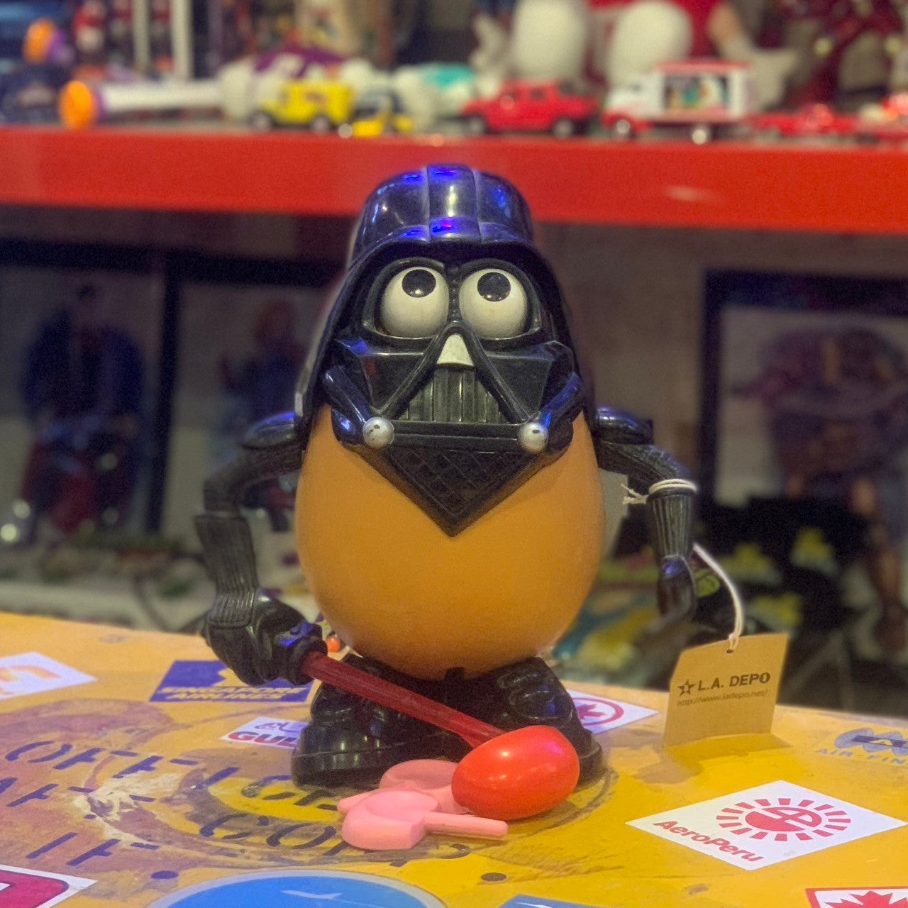 ポテトヘッドフィギュア　ダースベイダーC-3PO スターウォーズ　トイストーリー STAR WAS スターウォーズ ミスター ポテトヘッド C-3PO