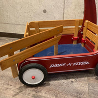 RADIO FLYER　ラジオフライヤー　アウトドアワゴン　ウッドワゴン　キャンプ用品　小物入れ