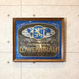 パブミラー【LOWENBRAU(レーベンブロイ)】社製　ヴィンテージミラー