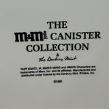 陶器キャンディキャニスター　【M&M's Danbury Mint】オレンジ　陶器製　ヴィンテージ