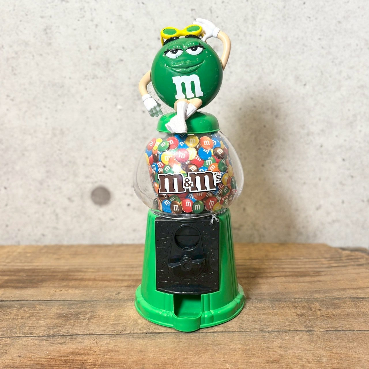 M&M's ガムボールマシン　ディスペンサー ディスペンサー 【M&M'S（エムアンドエムズ）】グリーン