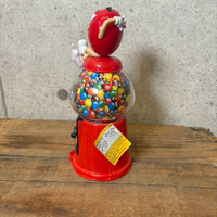 ディスペンサー 【M&M'S（エムアンドエムズ）】　レッド　ガムボールマシンタイプ　アメトイ　インテリア　ヴィンテージ